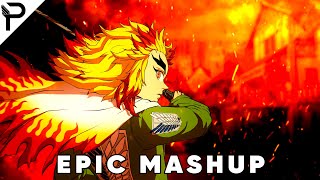 Download lagu Rengoku Theme in Hiroyuki Sawano Style | Rengoku Theme x ətˈæk 0N tάɪtn mp3