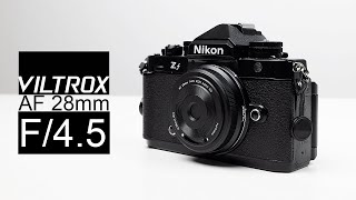 Nikon ZF + Viltrox 28mm F4.5 Pancake lens- Featuring Nikon 28MM F2.8 lens