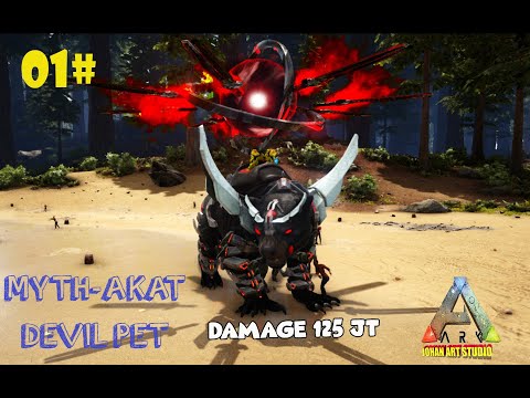 MYTH AKAT DEVIL PET BLACK TIGER VS MYTH MANTICORE & BAHAMUT MYTH DRAGON