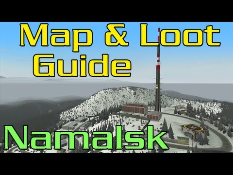 DayZ Namalsk Map and Loot Guide - (With Fly-overs) - ArmA 2