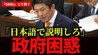 【参政党】神谷代表、国民に伝わるのか？LGBT基本計画の横文字表現を追求