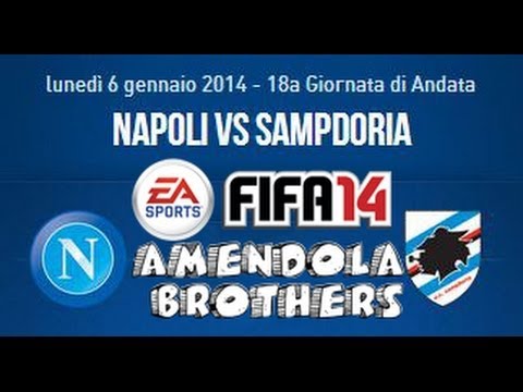 PS4 - FIFA 14 Pronostico Napoli - Sampdoria 06/01/2014