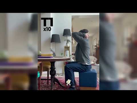 Exercice T1 — Flexion / extension thoracique