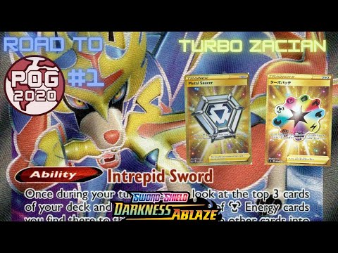 TURN 1 BRAVE BLADE?! Turbo Zacian Deck Profile (Pokemon TCG)