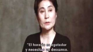 Yoko Ono entrevista sobre el Asesinato de john lennon  (en español)