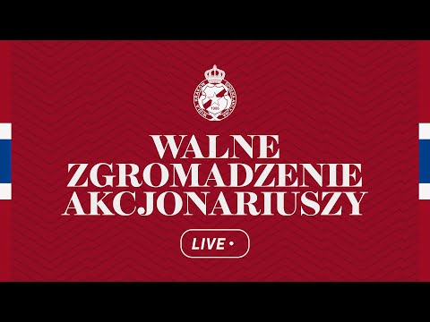 LIVE 🔵⚪🔴 Walne Zgromadzenie Akcjonariuszy TS Wisła Kraków SA