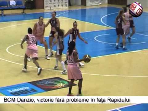 BCM Danzio, victorie fara probleme in fata Rapidului