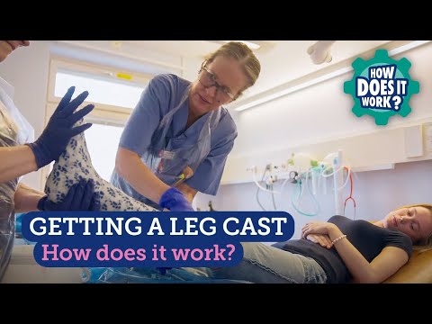 Getting a Leg Cast (Teenagers)