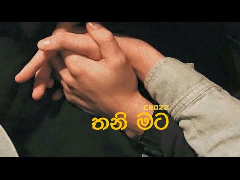 Thani mata (slowed and reverb )damith asanka