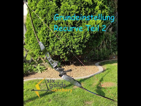 How to: Grundeinstellung Recurve Teil 2, Pfeilauflage & Button