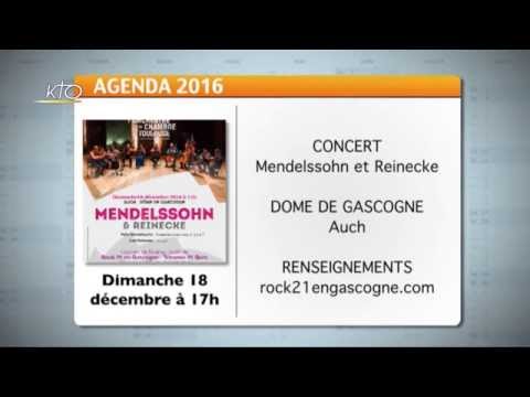 Agenda du 9 décembre 2016