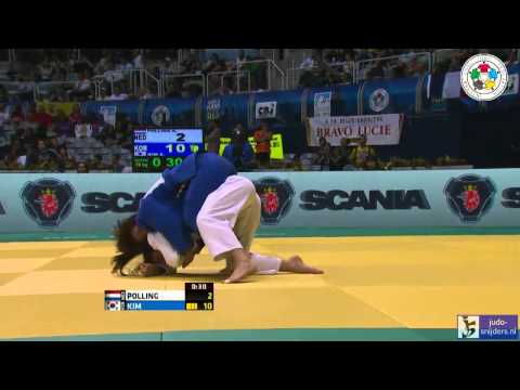 Judo 2013 World Championships: Polling (NED) - Kim (KOR) [-70kg] QF