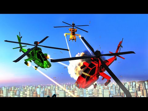 Flying Limo Police Helicopter Car Robot Games#19
