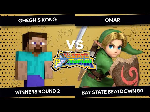 Bay State Beatdown 80 - Gheghis Kong (Steve) vs omar (Young Link) - Winners Round 2
