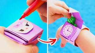 Download lagu ⌚ Bisakah Anda Membuat Jam Tangan Dari Kertas? 😄 Mari Belajar Cara Membuatnya! ✂️ mp3