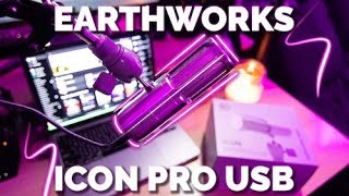 Video thumbnail for EARTHWORKS ICON USB MIC REVIEW by DavidColaDrums