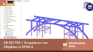 KB 001785 | Gruppieren von Objekten in RFEM 6