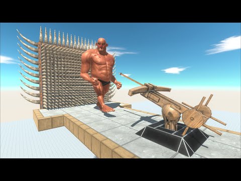 Death Wall with Ballista vs every Unit - Animal Revolt Battle Simulator