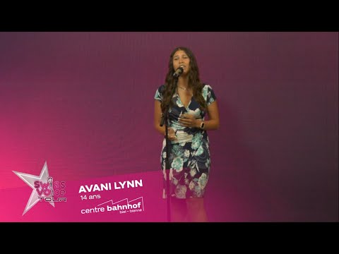Avani Lynn 14 ans - Swiss Voice Tour 2023, Centre Banhof Biel - Bienne