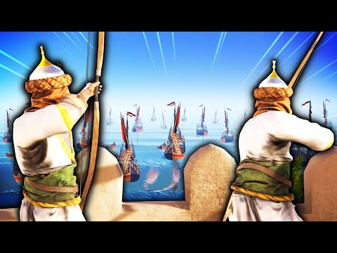 Massive NAVAL INVASION vs CASTLE WALL DEFENCES - New Chivalry 2 Update