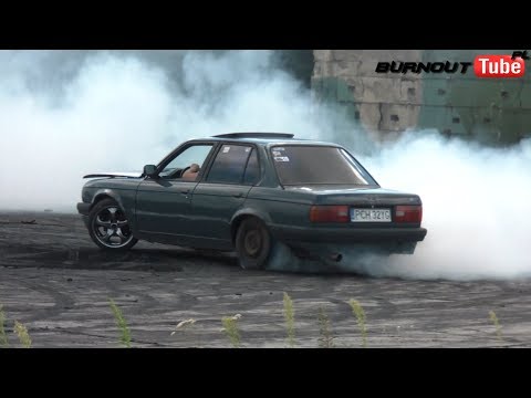Pokaz mocy BMW E30 325 "STERYD" - 1 Urodziny BMW Grupa PIła