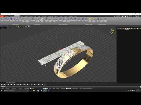 Quick & Practical Jewellery Design with RhinoGold - Celtic Bangle