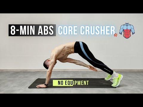 Core Crusher | 8-Min Intense Abs Workout | No Equipment