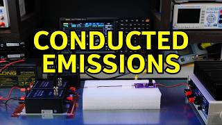 CISPR 25 Conducted Emissions Testing on the Bench (Voltage Method)