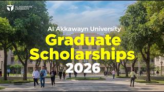 Al Akhawayn University Graduate Scholarships 2026