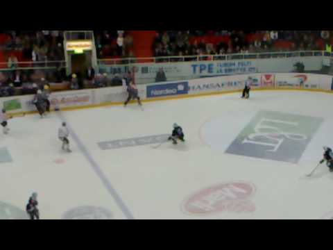 TPS-JYP 19.4.2010 @Turkuhalli Ottelun 3 viimeistä minuuttia