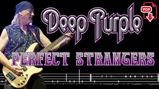 Deep Purple -  Perfect Strangers (🔴Bass Tabs PDF) @ChamisBass  #chamisbass #deeppurplebass
