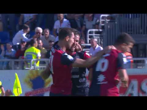 Il gol di Pavoletti - Cagliari - Genoa 2-3 - Giornata 8 - Serie A TIM 2017/18
