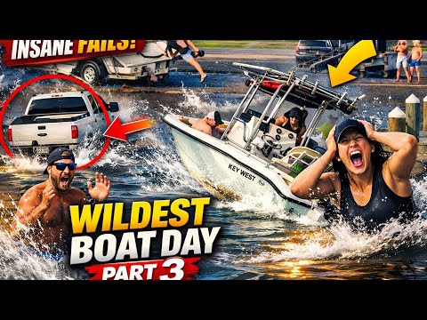 Busiest Boat Ramp on the Planet Turns into Chaos! (Part3)