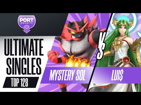 Mystery Sol vs Lui$ - Ultimate Singles: Top 128 - Port Priority 6 | Incineroar vs Palutena