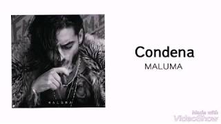 Maluma - Condena (Letra)