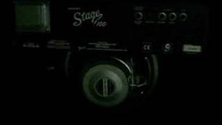 Video thumbnail for Fender Stage 100 guitar amplifier by renetecson