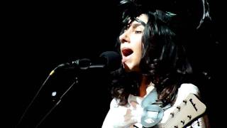 PJ Harvey: In the Dark Places 2011-04-20 Terminal 5 NYC NY - HD center rail