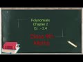 Q2 Ex 2 4 Polynomials Ll Chapter 2 NCERT Class 9th Maths Solutions Ll
