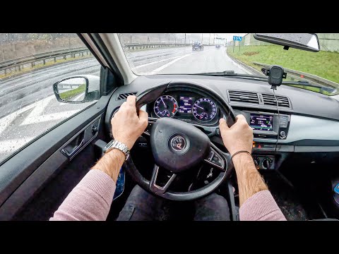 2016 Skoda Fabia [1.0 MPI 75HP] |0-100| POV Test Drive #988 Joe Black