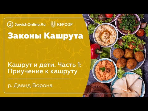 Законы кашрута. Урок 58: Кашрут и дети. Часть 1: Приучение к кашруту