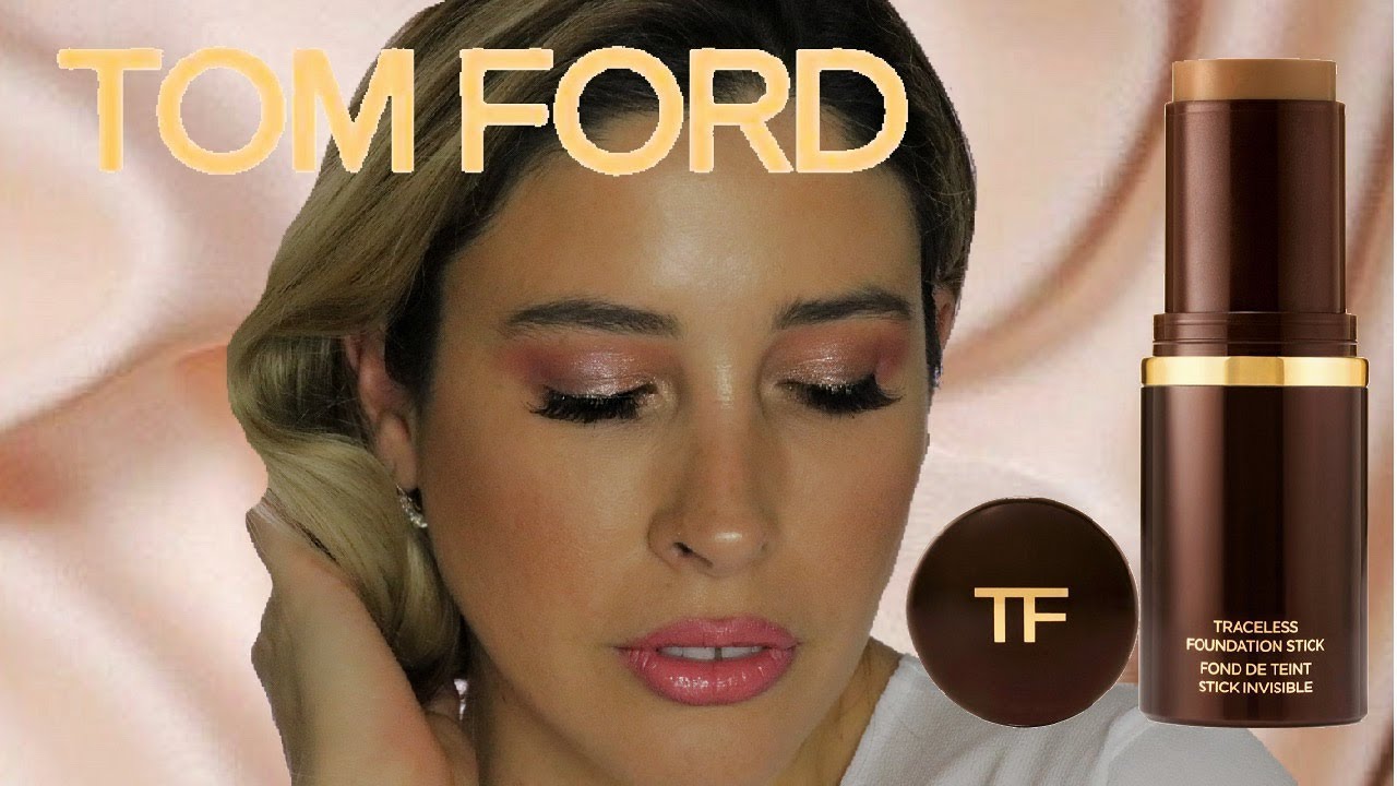 TOM FORD TRACELESS STICK FOUNDATION $87 | Full Day Wear Test Review Swatches Application Luxury