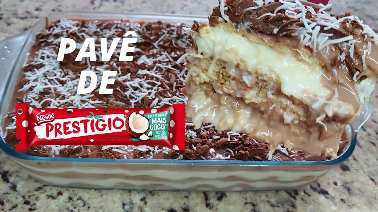 PAVÊ DE PRESTÍGIO || SOBREMESA IRRESISTÍVEL!!