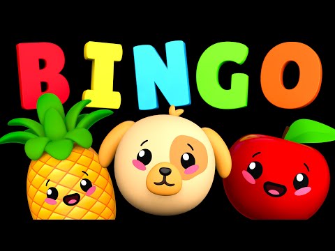 BINGO ???? ???? | Dancing Fruit Baby Sensory Video Visual Stimulation Animation