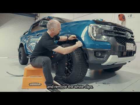 EGR Fender Flares for the Ford Ranger RA MY22 - Installation