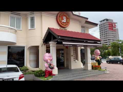 Famoso de Penang - Pastelaria de feijão Ghee Hiang e óleo de gergelim com fragrância
