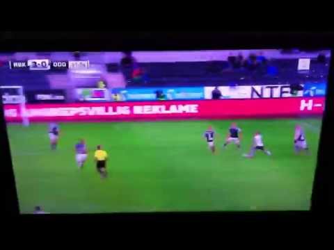 Amazing goal by daniel berntsen in rosenborg