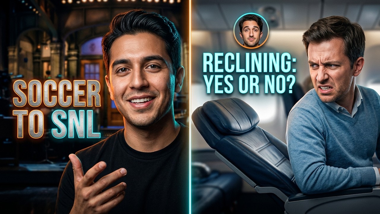 Gianmarco Soresi is WRONG about reclining PLUS Marcello Hernandez’s Soccer-to-SNL Path,