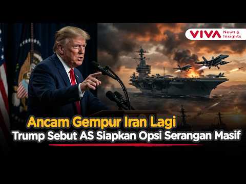Ngeri! Trump Ultimatum Iran, Siapkan Serangan Menggelegar Melebihi Skala PD II | Viva News Daily