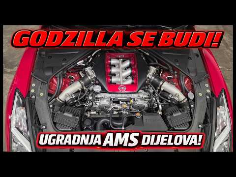 JAPANCI POGRIJEŠILI, JA POPRAVIO! UGRADNJA AMS DIJELOVA NA GT-R!