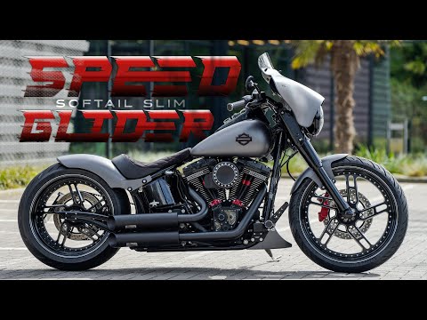 Thunderbike Speed Glider - Harley-Davidson Softail Slim meets Batwing-Style Fairing